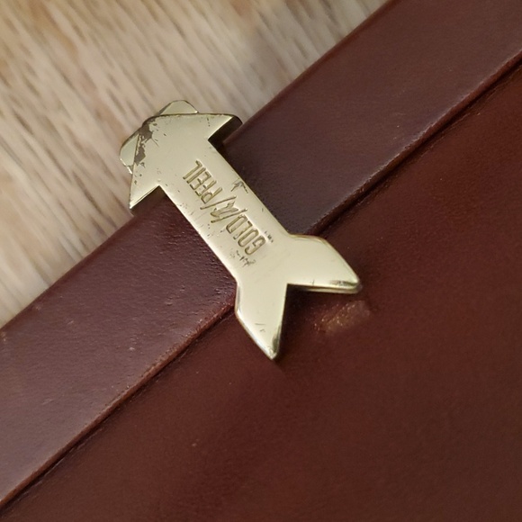 Vintage GoldPfeil Leather Crossbody/Shoulder Bag - Picture 2 of 8